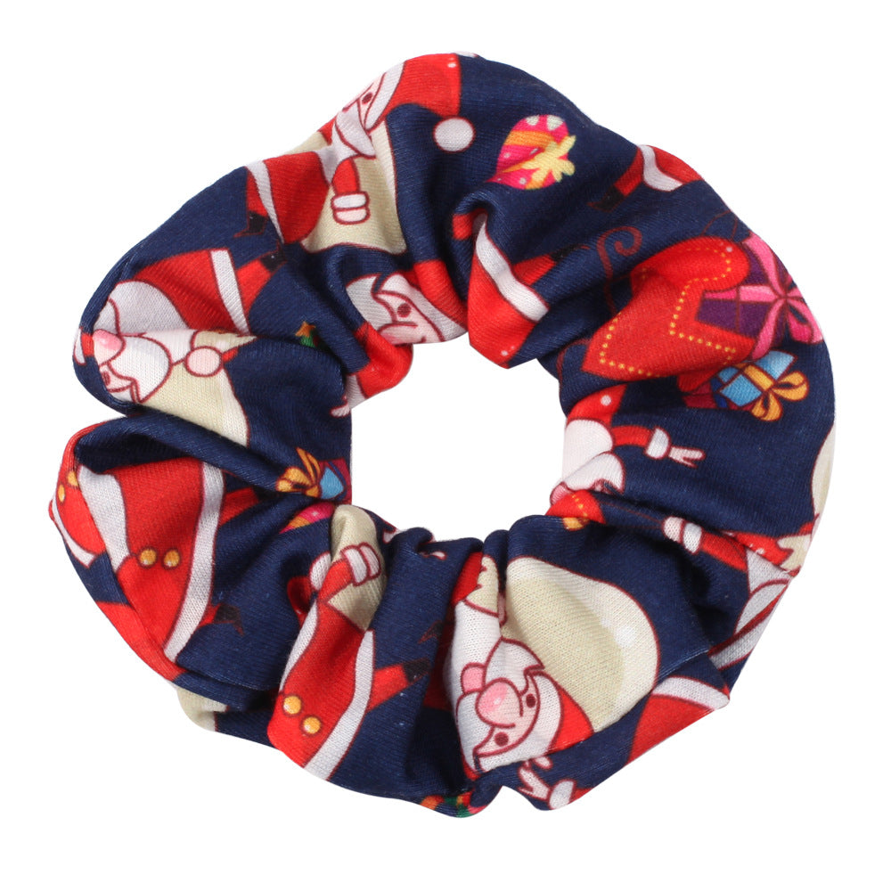 Wholesale Christmas Snowman Bell Santa Claus Deer Antler Hat Large Intestine Hairband